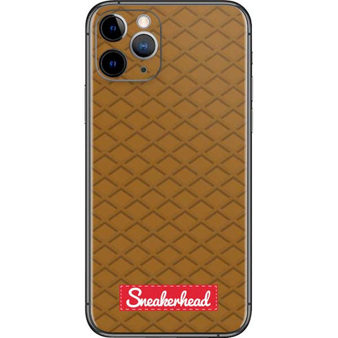 Sneakerhead Gold Pattern iPhone 11 Pro Skin